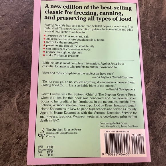 Vintage Putting Food By Book - Picture 3 of 13